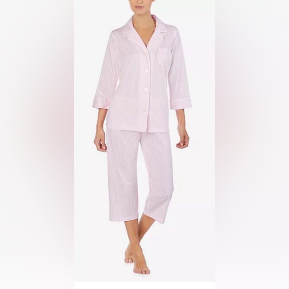 Ralph Lauren Other - Ralph Lauren Pink Striped Button-Up Shirt